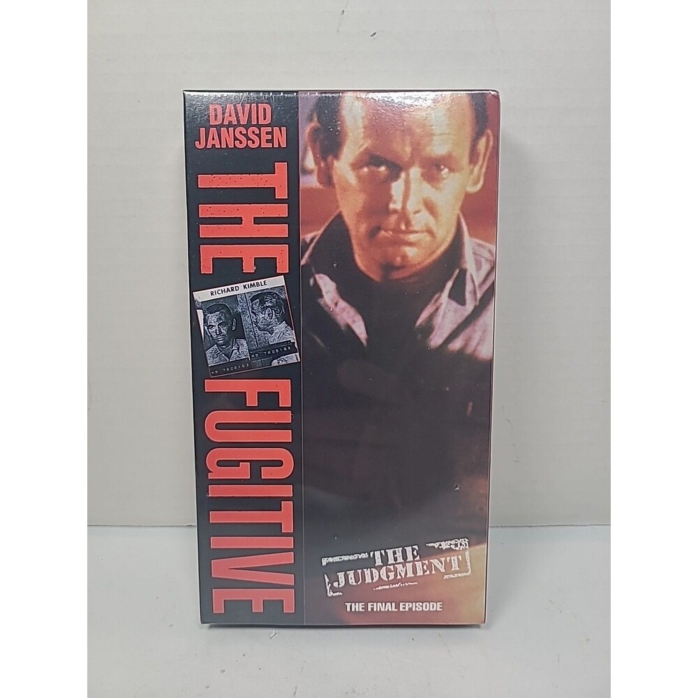 New Sealed VHS  The Fugitive  The Judgemant  The Final Episode  David Janssen
